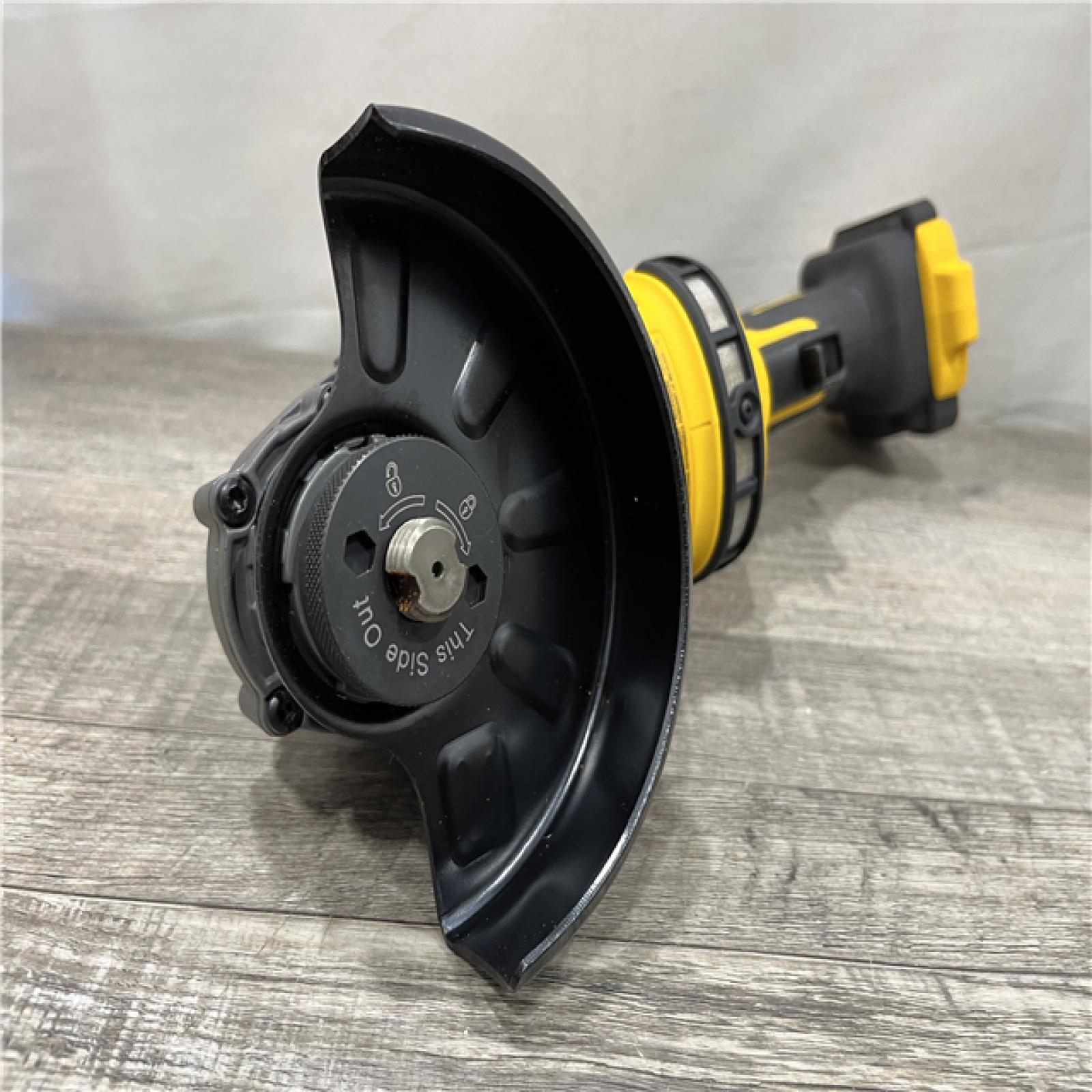 AS-IS DEWALT FLEXVOLT 60V MAX Cordless Brushless 4.5 in. to 6 in. Small Angle Grinder with Kickback Brake (Tool Only)