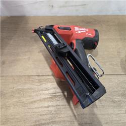 AS-IS Milwaukee FUEL 18V Lithium-Ion Brushless Cordless Gen II 15-Gauge Angled Nailer (Tool-Only)