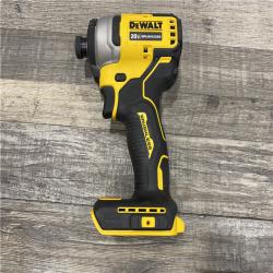 AS-IS DEWALT Atomic 20V Max Lithium-Ion Brushless Cordless Compact 1/4 in. Impact Driver Kit