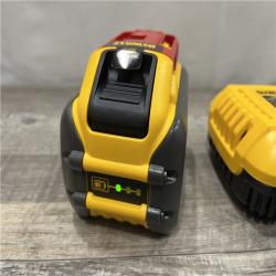 AS-IS DEWALT 20V/60V MAX FLEXVOLT Lithium-Ion 9.0Ah Battery and Charger Starter Kit