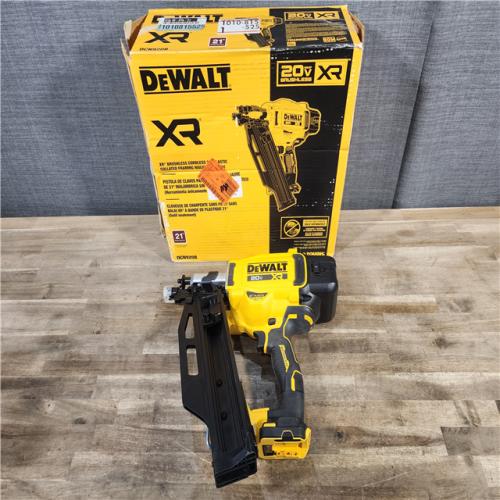 HOUSTON LOCATION - AS-IS DEWALT 20-Volt 21° Cordless Framing Nailer (Tool-Only)