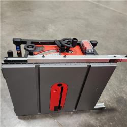 As-Is- Milwaukee M18 FUEL ONE-KEY 18- Volt Lithium-Ion Brushless Cordless 8-1/4 in. Table Saw Kit W/(1) 12.0Ah Battery & Rapid Charger