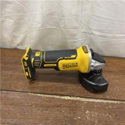 AS-IS DeWalt DCG405B 20V Max XR 4.5-Inch Slide Switch Small Angle Grinder (Tool Only)