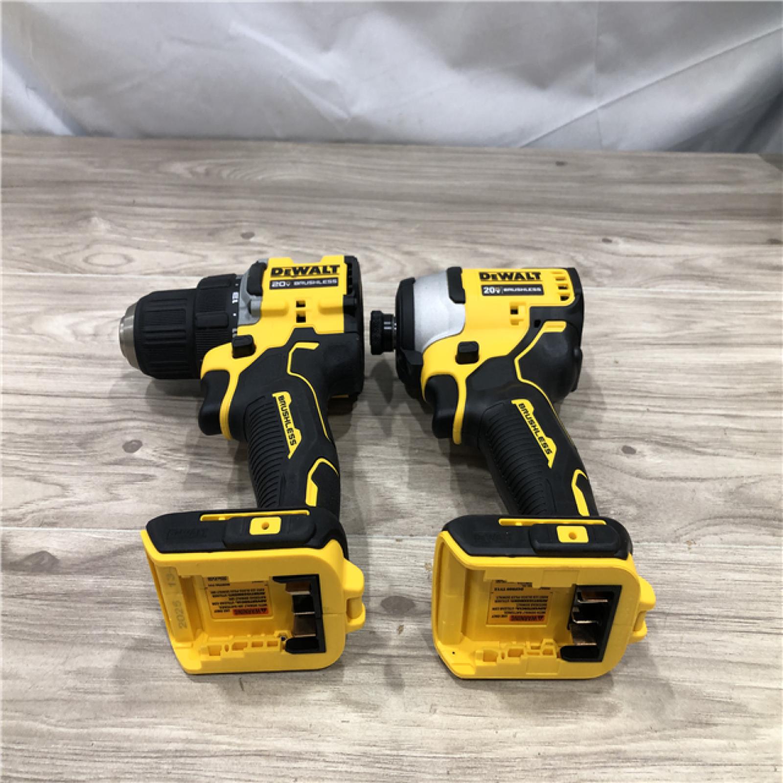 AS-IS DEWALT ATOMIC 20-Volt MAX Lithium-Ion Cordless Combo Kit
