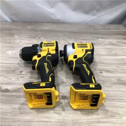 AS-IS DEWALT ATOMIC 20-Volt MAX Lithium-Ion Cordless Combo Kit
