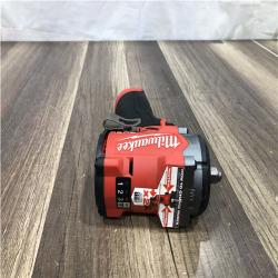 AS-IS Milwaukee FUEL 12V Lithium-Ion Brushless Cordless Stubby 3/8 in. Impact Wrench (Tool-Only)