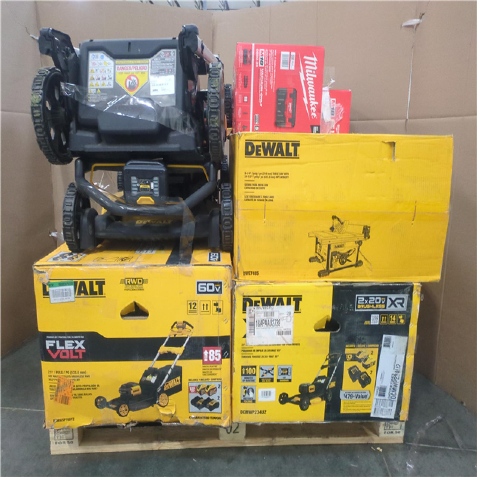 CALIFORNIA AS-IS TOOL PALLET