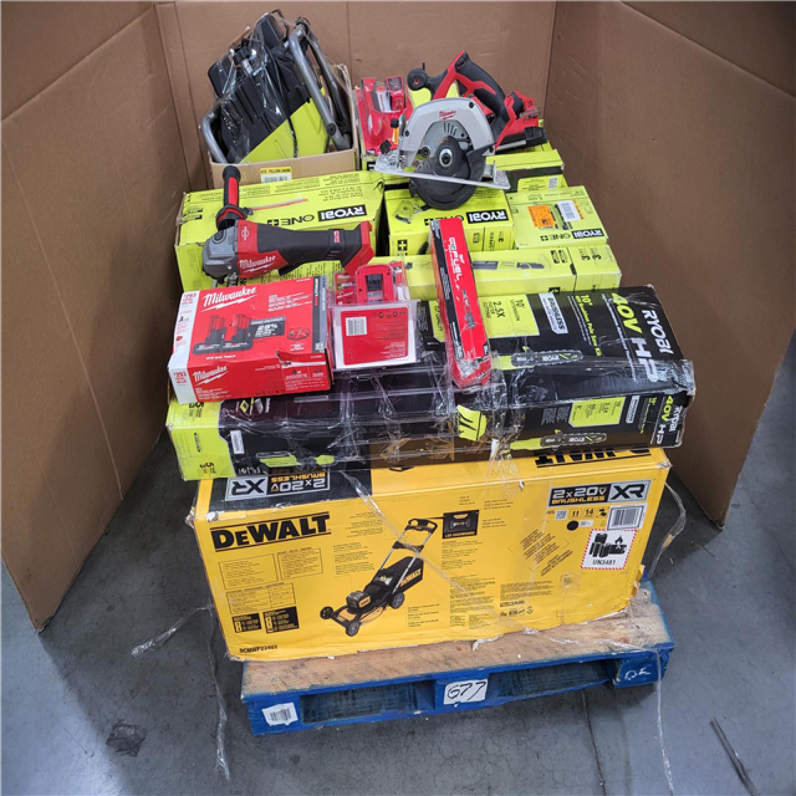 CALIFORNIA AS-IS TOOL PALLET