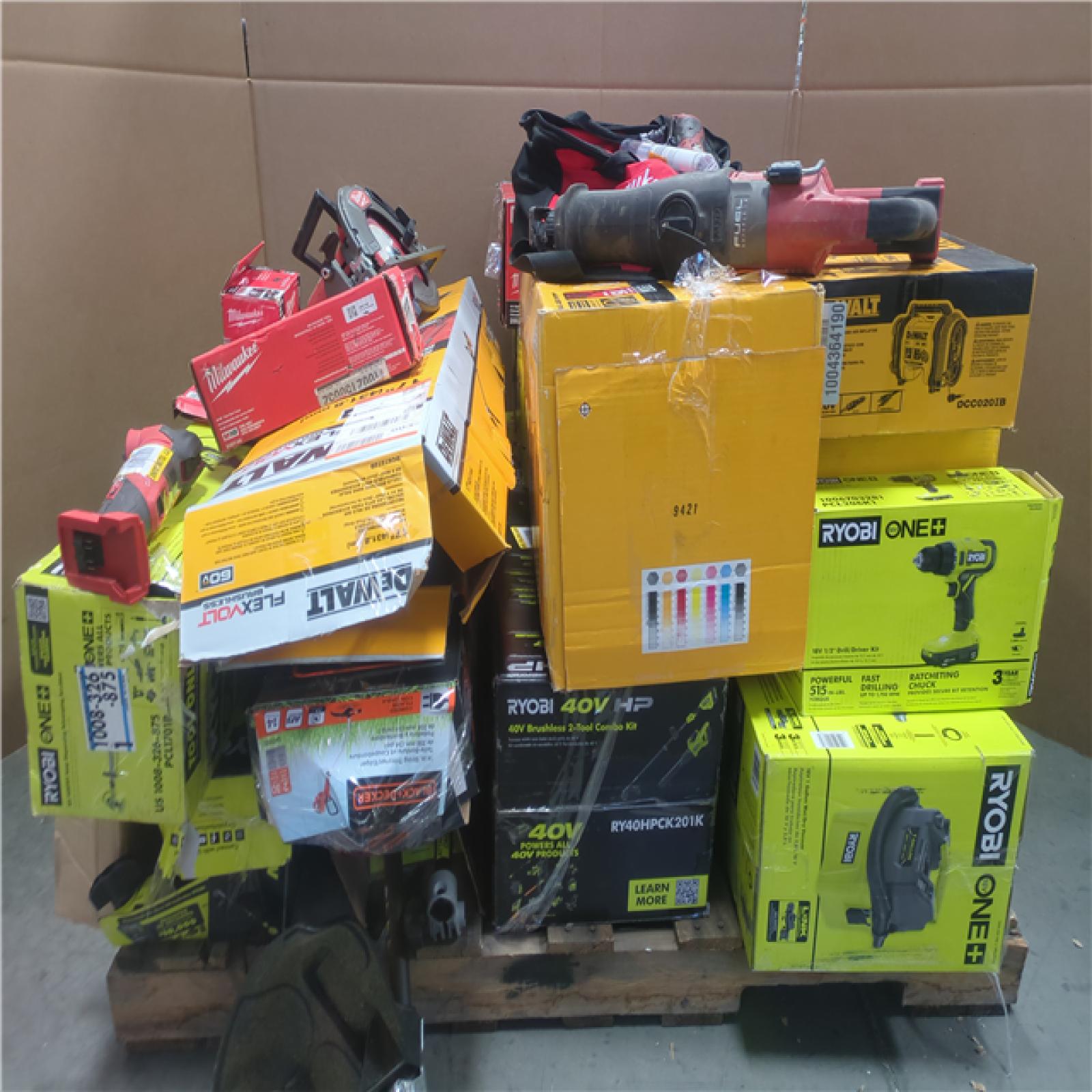 CALIFORNIA AS-IS TOOL PALLET