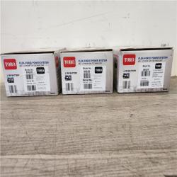 Phoenix Location NEW Toro 60V MAX* Flex-Force 2.5Ah Lithium-Ion Battery (3 Pack)