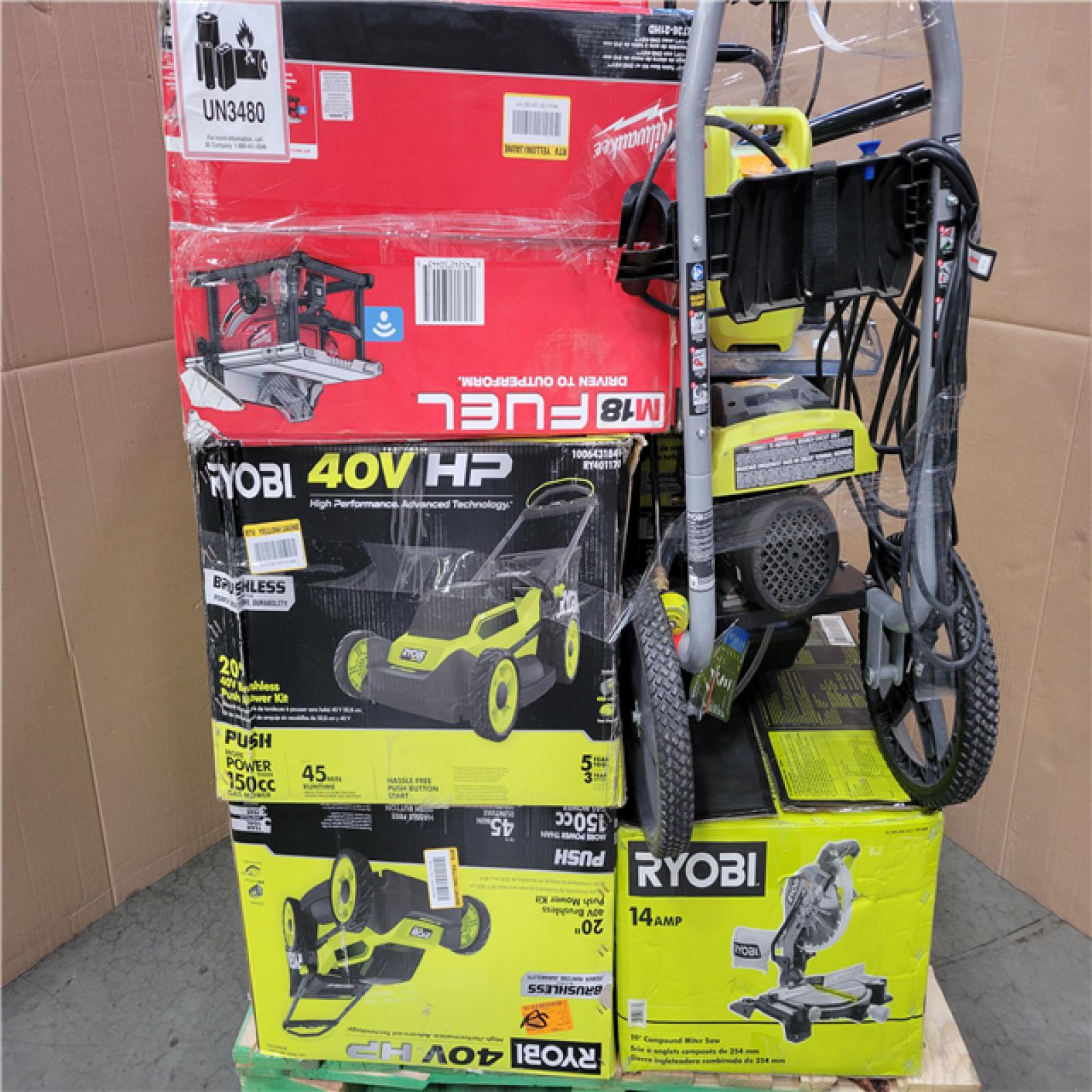 CALIFORNIA AS-IS TOOL PALLET