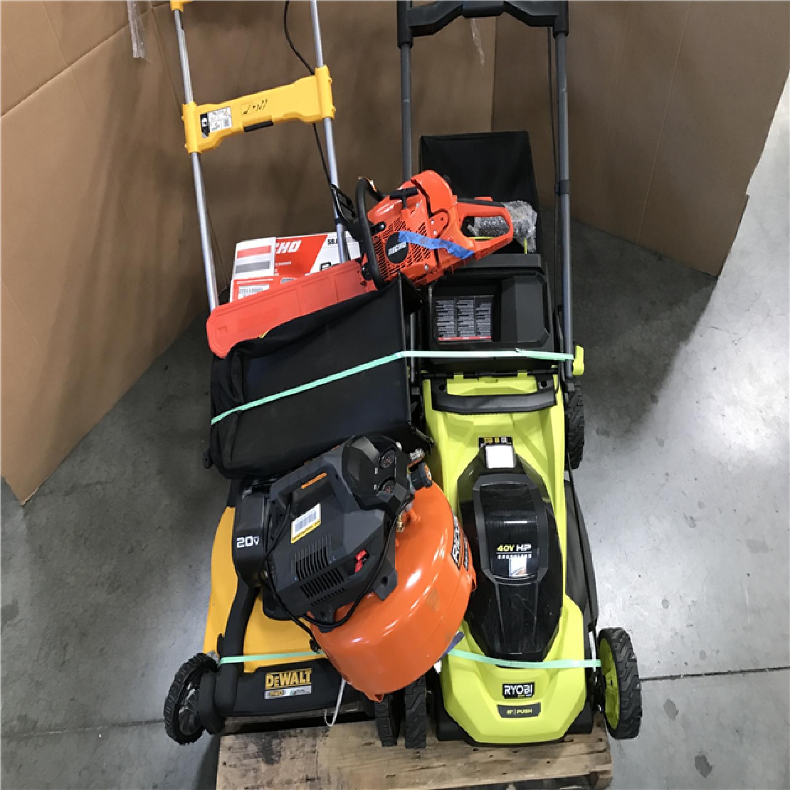 CALIFORNIA AS-IS OUTDOOR POWER EQUIPMENT