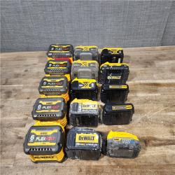 HOUSTON LOCATION - AS-IS DEWALT BATTERY PACK QTY - 15