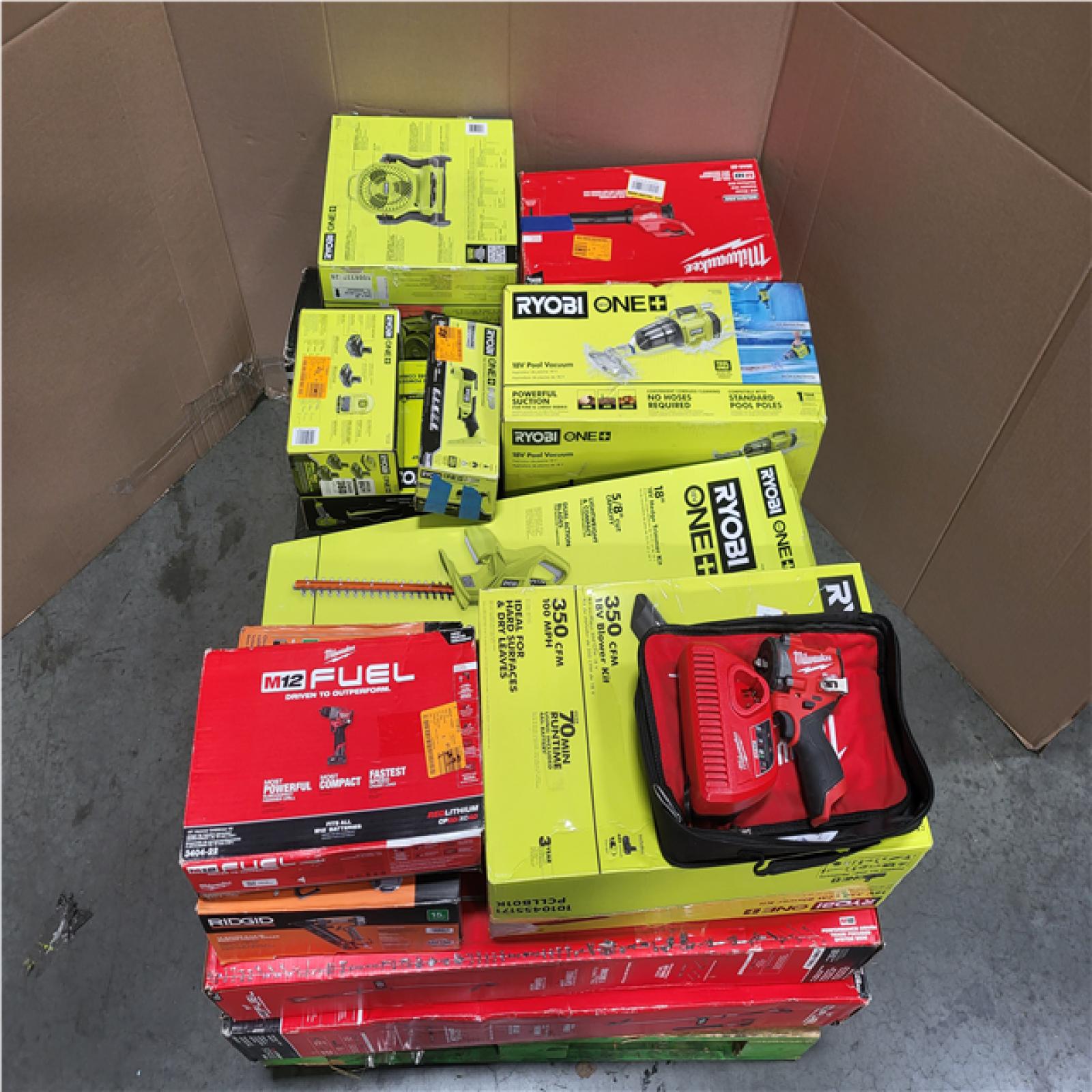 CALIFORNIA AS-IS TOOL PALLET