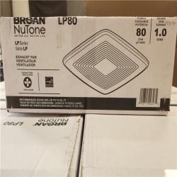 Phoenix NEW 25 Broan-NuTone LoProfile 80 CFM Ceiling/Wall Bathroom Exhaust Fan with 4 in. Oval Duct or 3 in. Round Duct  ENERGY STAR* (RV: $2 000)