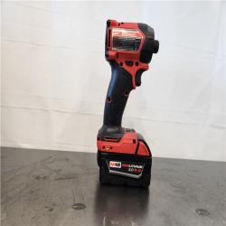 AS-IS- M18 FUEL SURGE 18V Lithium-Ion Brushless Cordless 1/4 in. Hex Impact Driver with (2) 5.0 Ah Battery and Charger