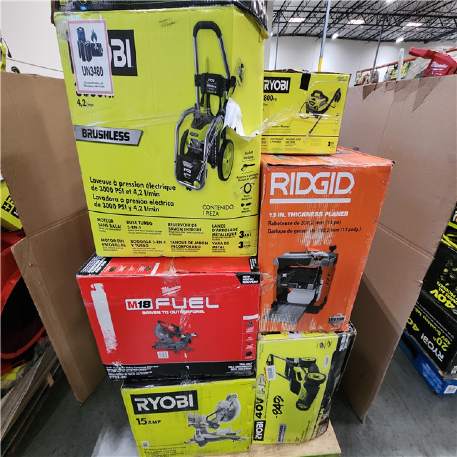 CALIFORNIA AS-IS TOOL PALLET