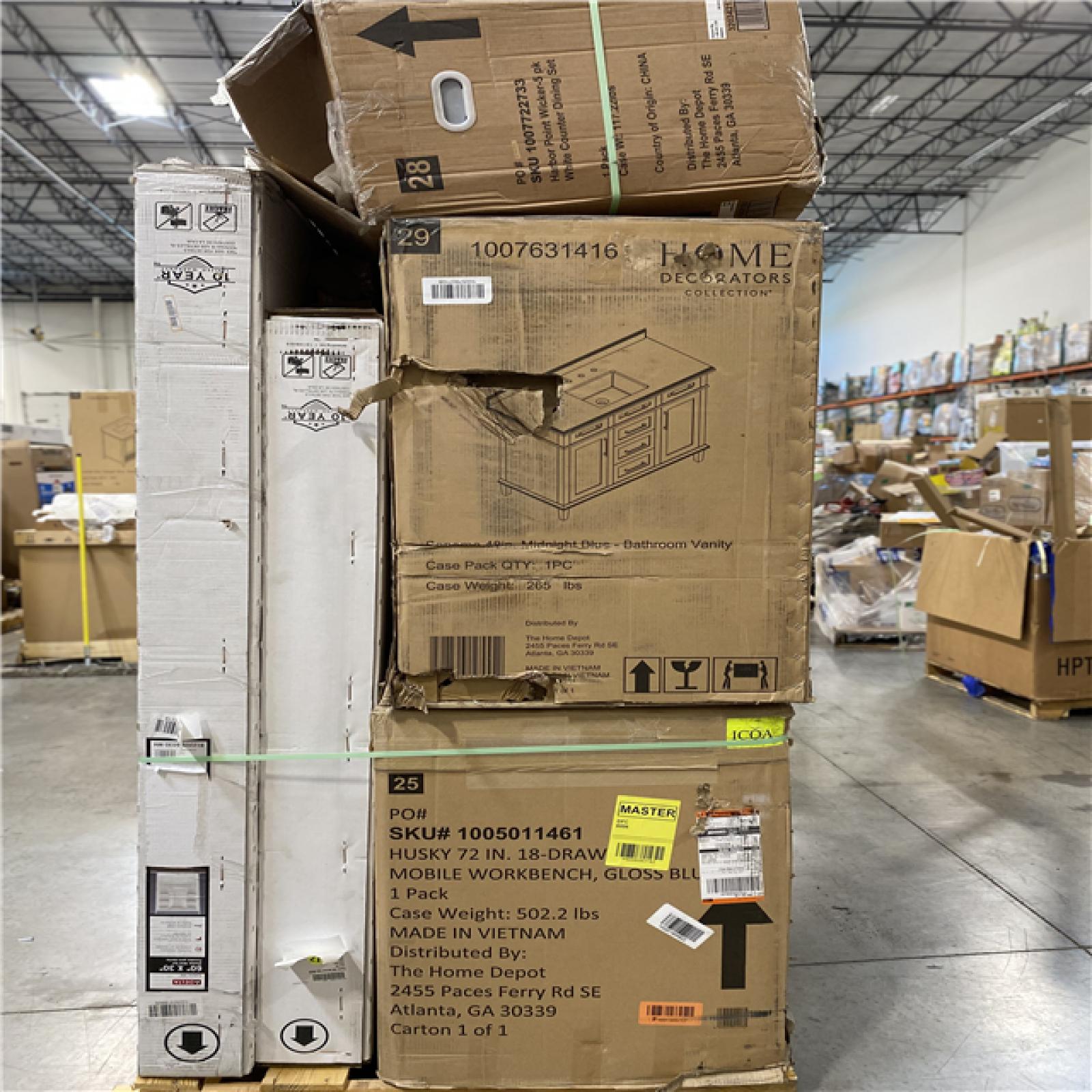 DALLAS LOCATION - AS-IS HOME IMPROVEMENT PALLET