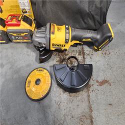 HOUSTON LOCATION - AS-IS DeWalt Flexvolt 60V Max Cordless Grinder  4.5 in; 6 in  Kit  1 KT (115-DCG418X2)
