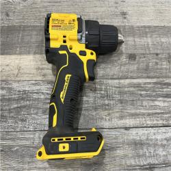 AS-IS DEWALT Atomic 20V Lithium-Ion Cordless Compact 1/2 in. Drill/Driver Kit