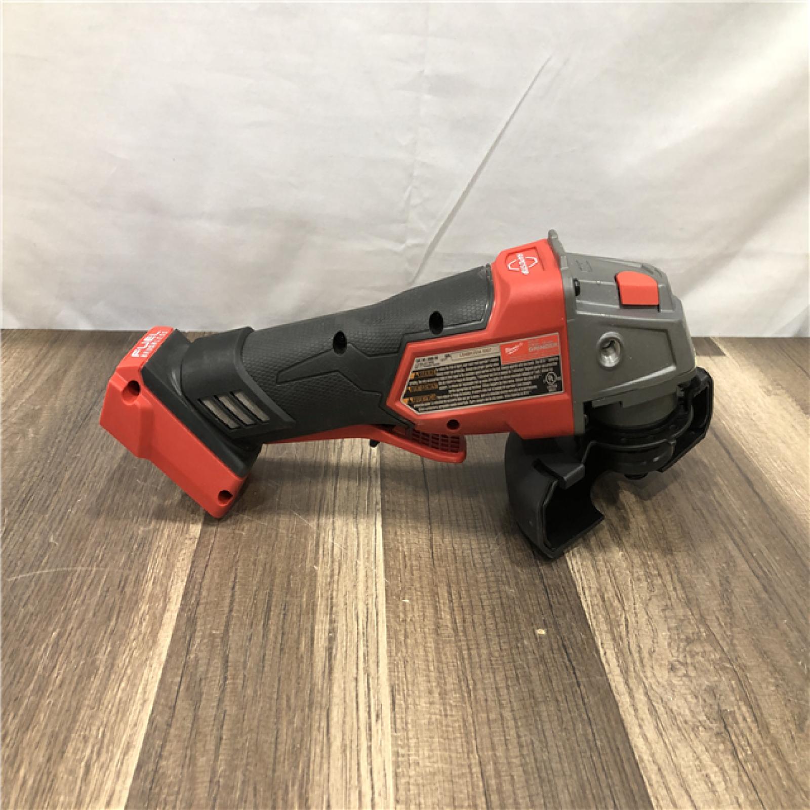 AS-IS Milwaukee FUEL 18V Lithium-Ion Brushless Cordless 4-1/2 in./5 in. Grinder w/Paddle Switch (Tool-Only)