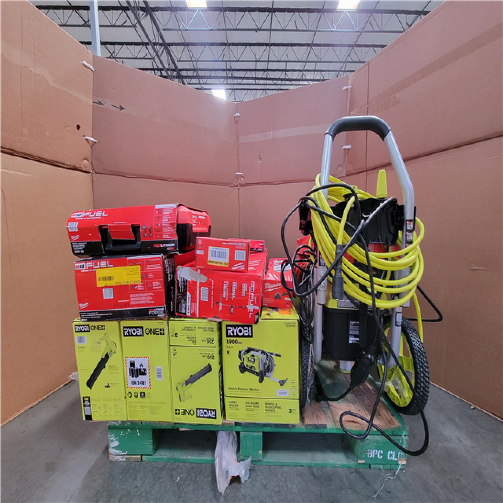 CALIFORNIA AS-IS TOOL PALLET