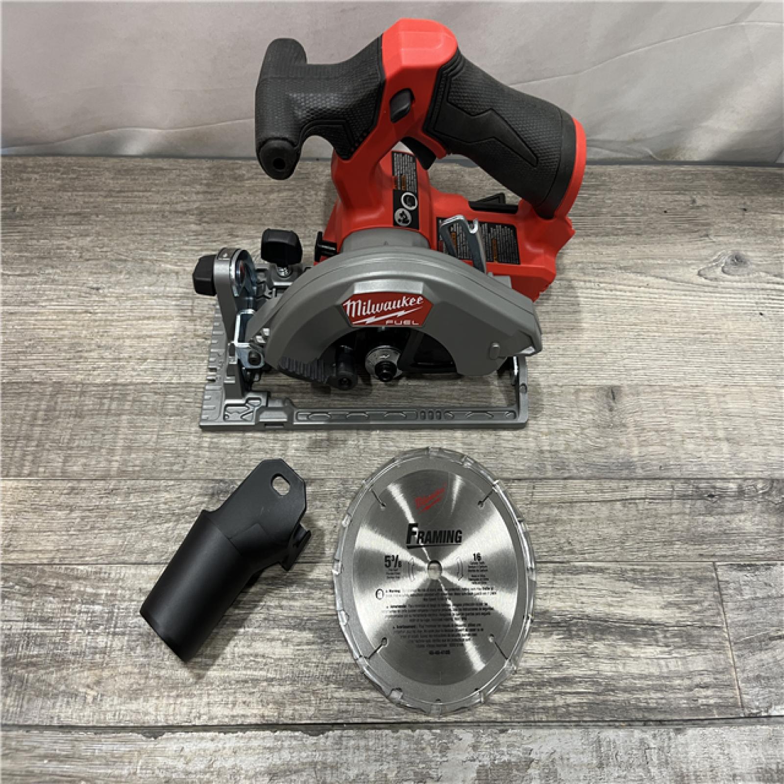 AS-IS Milwaukee FUEL 12V Lithium-Ion Brushless 5-3/8 in. Cordless Circular Saw (Tool-Only)