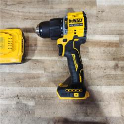 HOUSTON LOCATION - AS - IS DEWALT ATOMIC 20V Lithium-Ion Cordless 1/2 in. Hammer Drill Kit