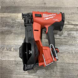 AS-IS Milwaukee FUEL 18-Volt Lithium-Ion Brushless Cordless Coil Roofing Nailer (Tool Only)