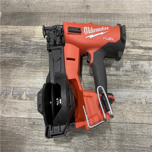 AS-IS Milwaukee FUEL 18-Volt Lithium-Ion Brushless Cordless Coil Roofing Nailer (Tool Only)