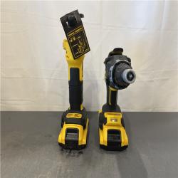AS-IS - DeWalt 20-Volt Lithium-Ion Cordless Brushless Screwgun and Cut-Out Combo Kit
