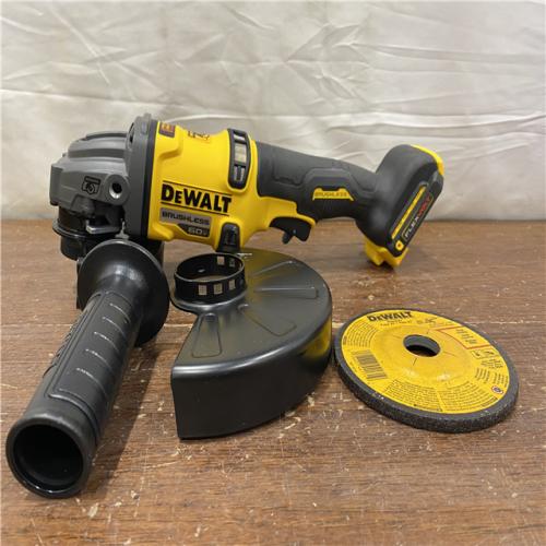 AS-IS DEWALT 60V MAX Cordless Brushless 4.5 in. to 6 in. Small Angle Grinder with Kickback Brake (Tool Only)
