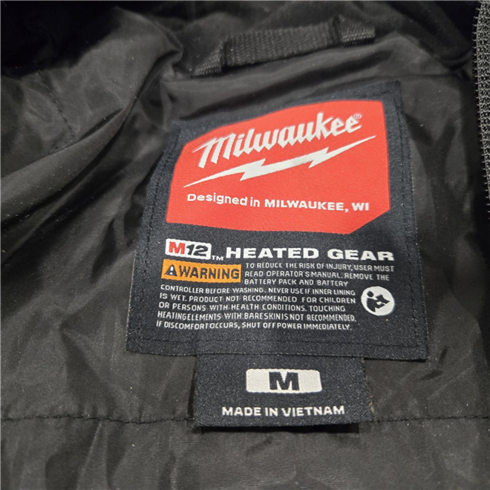 AS-IS Milwaukee Women's Black Medium M12 Heated AXIS Jacket