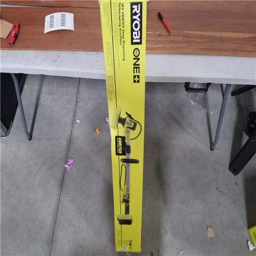 California NEW Ryobi One+ 18V Vortex Soap Dispensing Telescoping Scrubber (Tool Only)