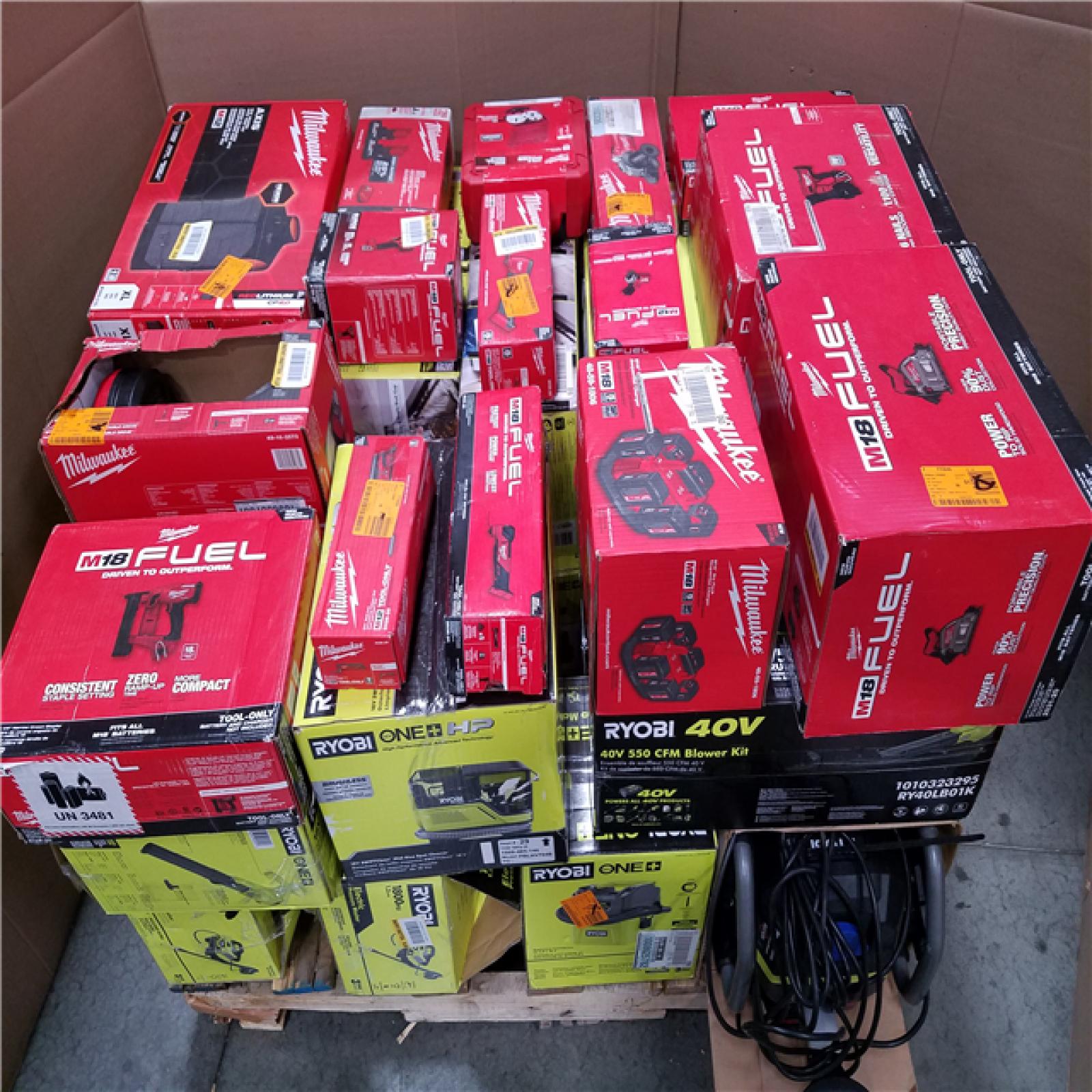 CALIFORNIA AS-IS TOOL PALLET