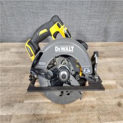HOUSTON LOCATION - AS-IS DeWALT Flexvolt Max 7-1/4 60V Brushless Circular Saw (Tool Only)