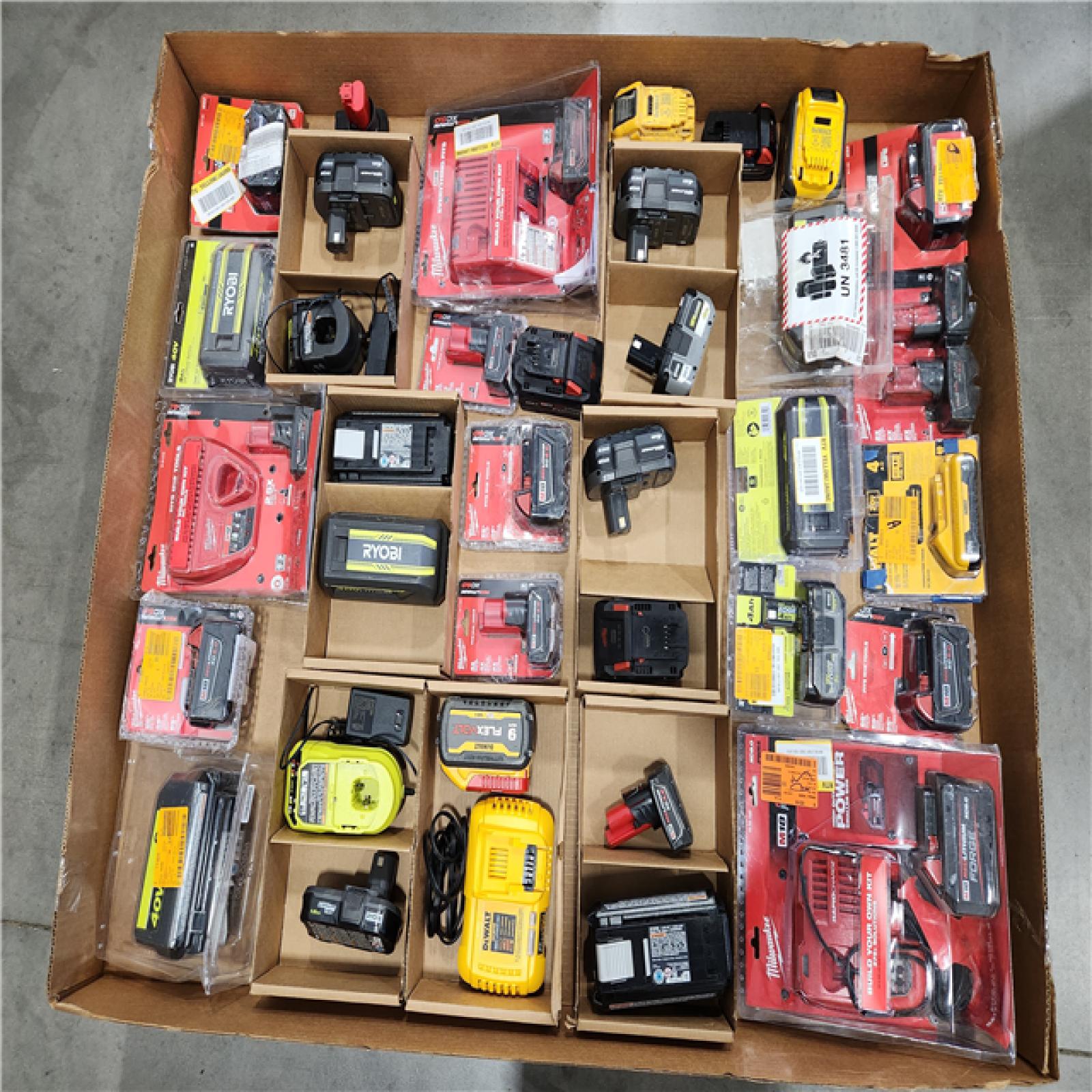 DALLAS LOCATION- AS-IS BATTERY PALLET