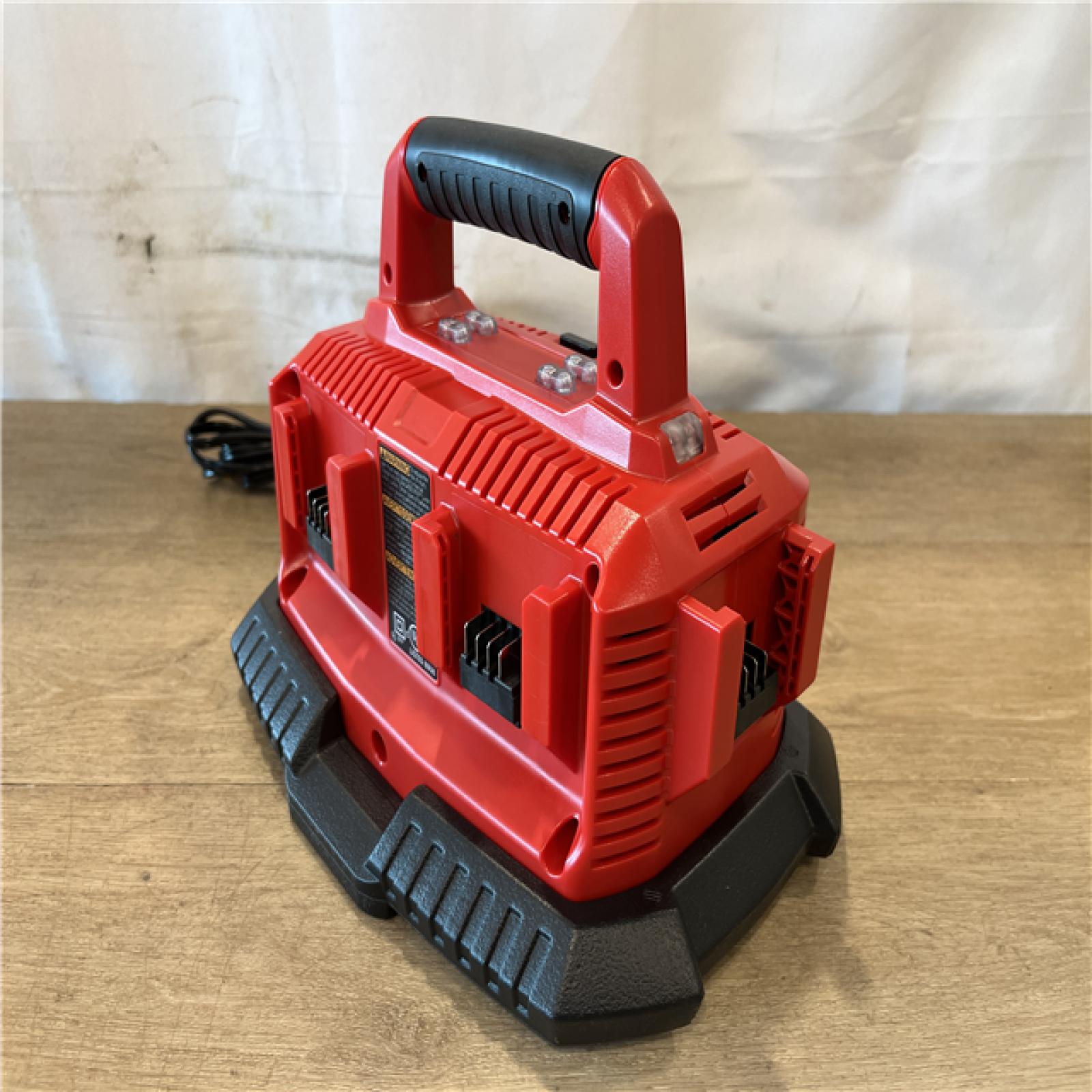 AS-IS Milwaukee M18 18-Volt Lithium-Ion 6-Port Sequential Battery Charger