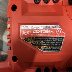AS-IS Milwaukee FUEL 18V Lithium-Ion Brushless Cordless 1 in. Impact Wrench Extended Reach D-Handle (Tool-Only)