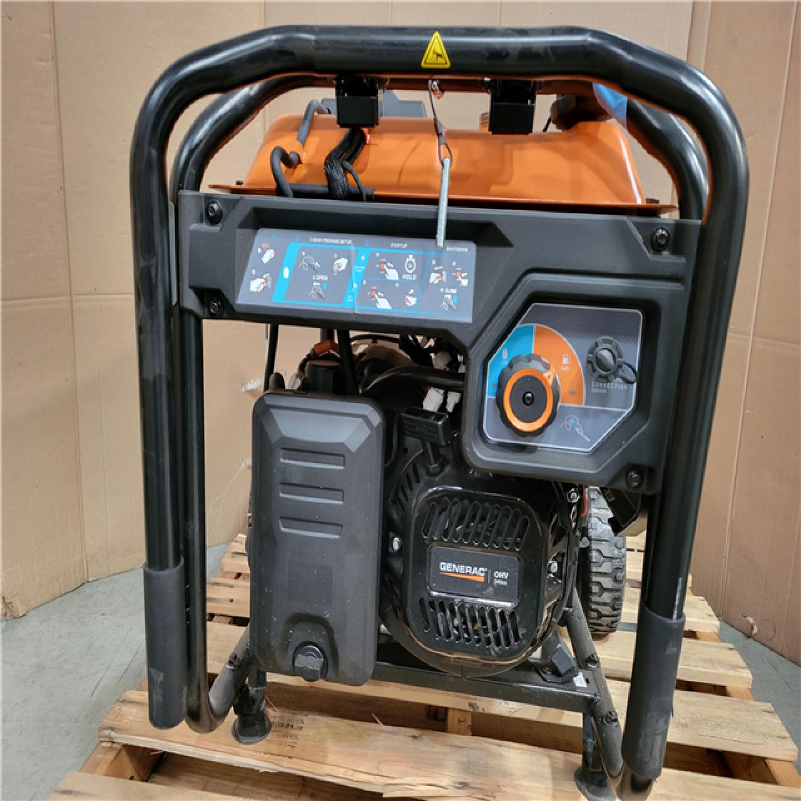 CALIFORNIA AS-IS GENERAC GENERATOR