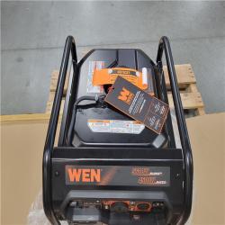 CALIFORNIA AS-IS NEW WEN 5600 ELECTRIC START PORTABLE GENERATOR