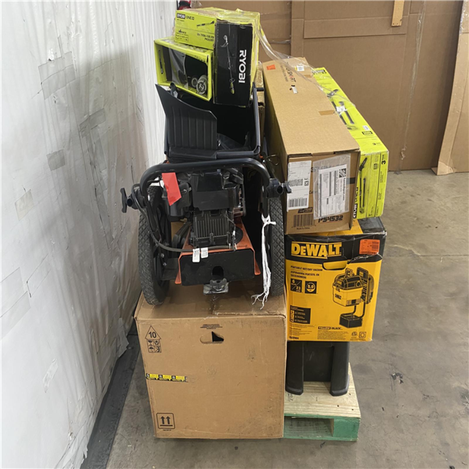 Houston Location AS IS - outdoor pallet