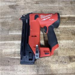 Houston Location AS-IS Milwaukee FUEL 12-Volt Lithium-Ion Brushless Cordless 18-Gauge 1-1/2 in. Compact Brad Nailer (Tool Only)