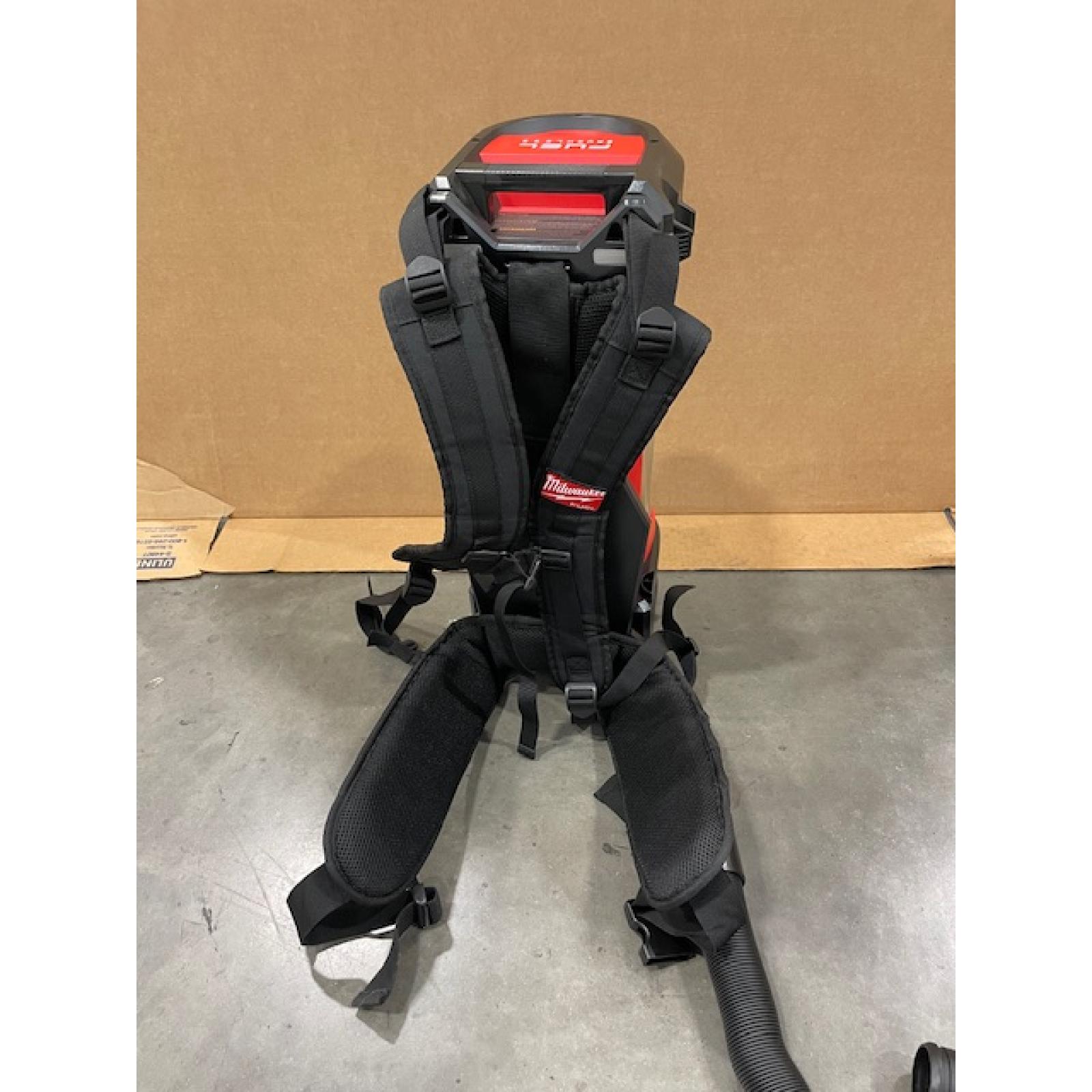 AS-IS Milwaukee FUEL 18-Volt Lithium-Ion Brushless 1 Gal. Cordless 3-in-1 Backpack Vacuum (Vacuum-Only)