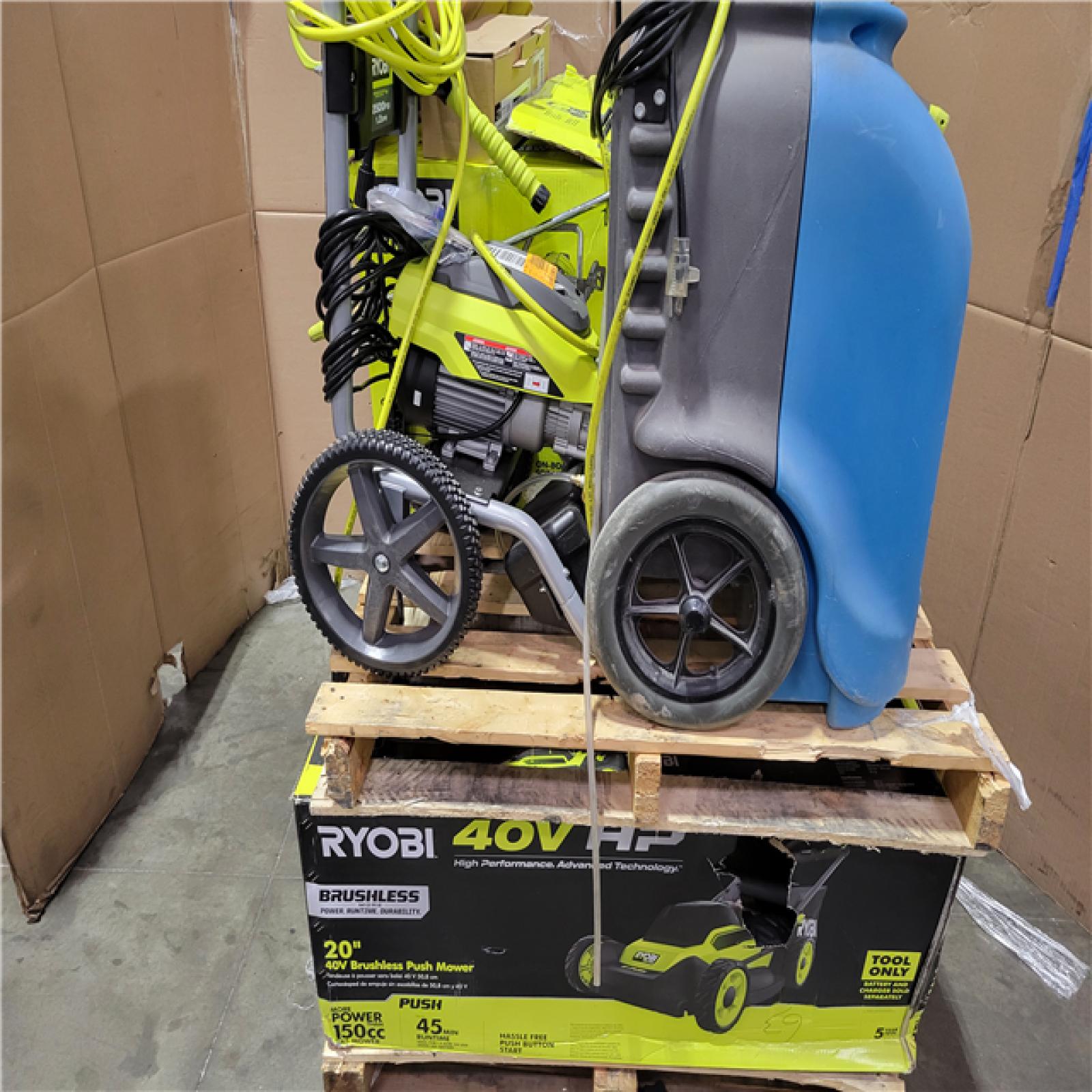 CALIFORNIA AS-IS OUTDOOR POWER EQUIPMENT