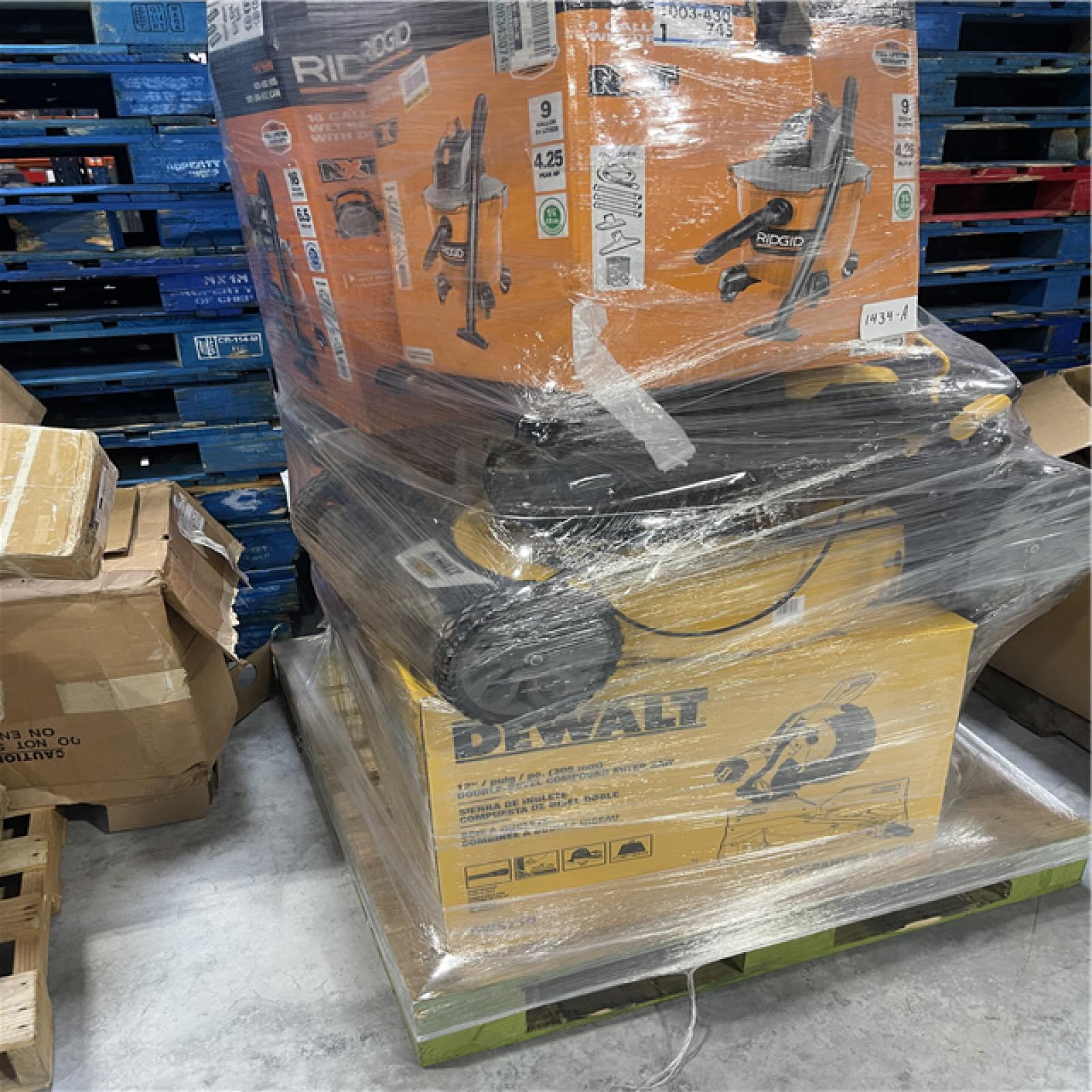 Atlanta Location As-Is Tools and More Partial Truckload (13 Pallets) 1434-A