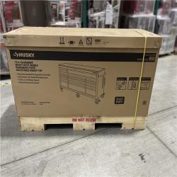 DALLAS LOCATION- Husky 72 in. W x 24 in. D Heavy Duty 18-Drawer Mobile Workbench