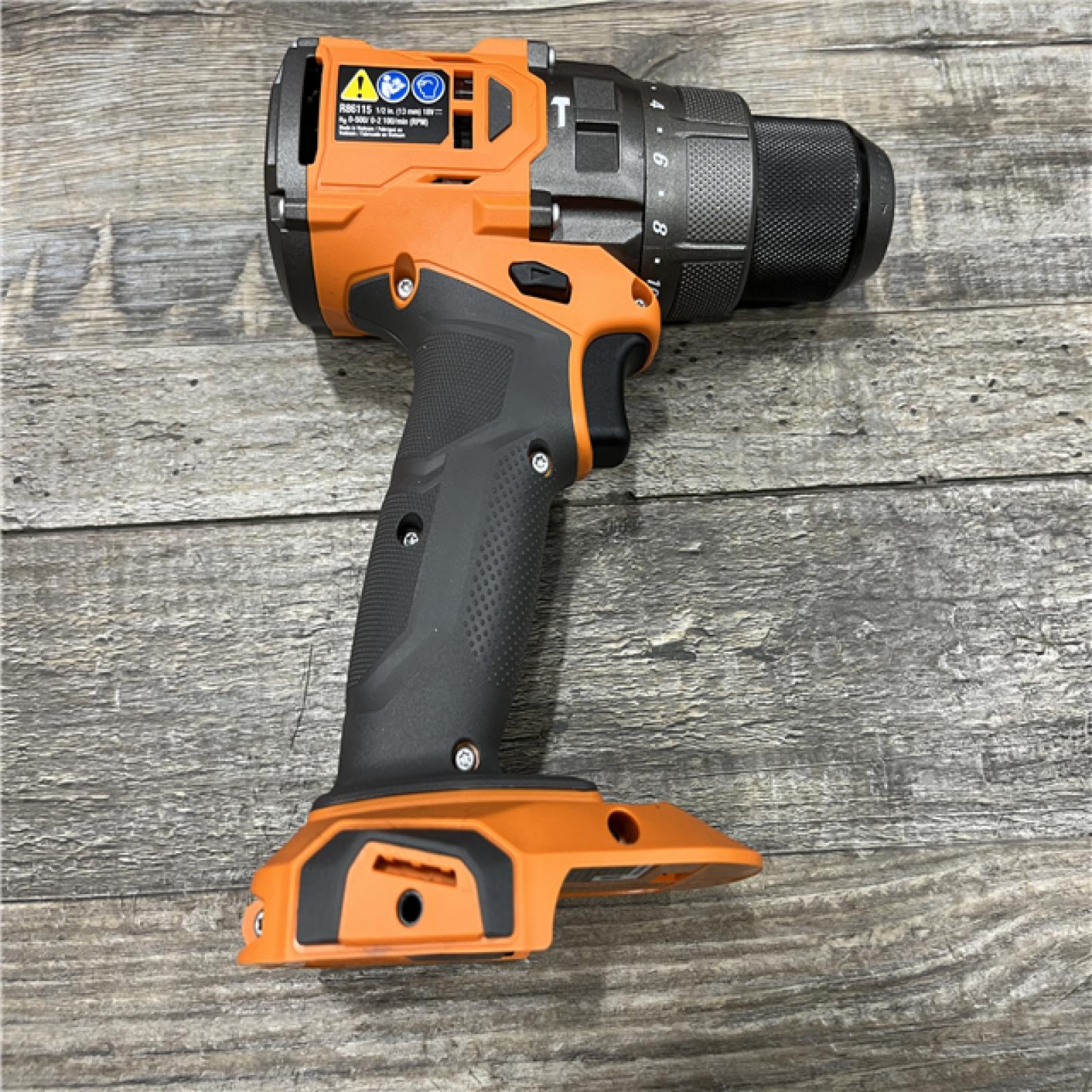AS-IS RIDGID 18V Brushless Cordless 1/2 in. Hammer Drill/Driver Kit