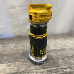 AS-IS DEWALT 20V MAX XR Cordless Brushless Fixed Base Compact Router (Tool Only)