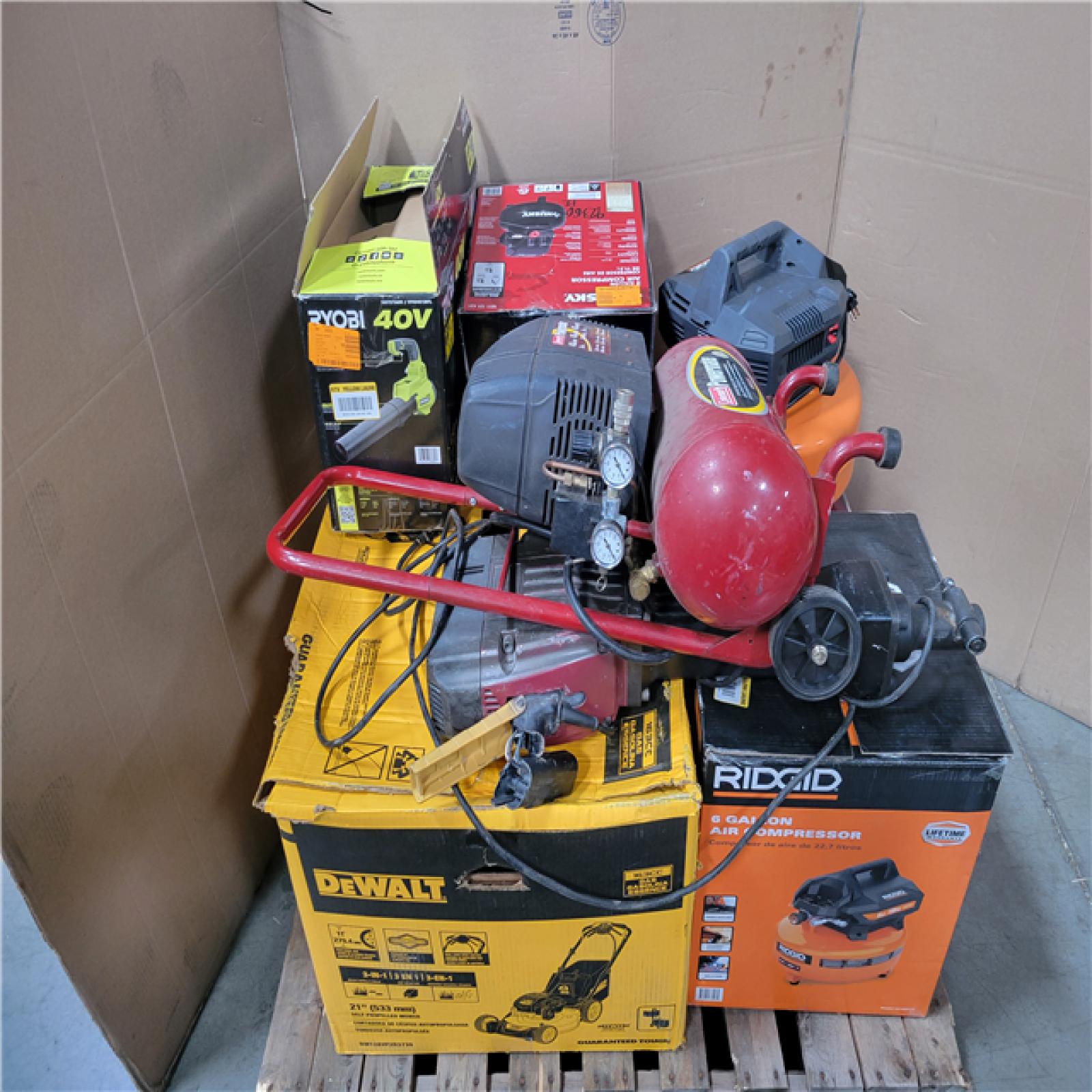 CALIFORNIA AS-IS OUTDOOR POWER EQUIPMENT